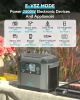 GOFORT 1500W Portable Power Station 1008Wh Solar Generator; Recharge 0-80% Within 1 Hour; E-VSZ Mode Up To 2500W