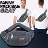 Sling Shoulder Travel Sport Pouch Unisex Fanny Pack Belt Waist Bag